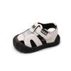 Sommer Baby Jungen Sandalen Taschenkopf Anti-Kick Strandschuhe 1-2-3 Jahre alter Jungen Schuhe Rutschfeste Weiche Sohle Taschenkopf Kleinkindschuhe