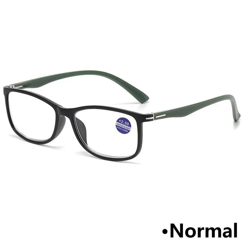 Fashion Men Women'S Anti-Blue Reading Glasses Trendy Transparent Far Sight Eyeglasses Unisex Ultralight Presbyopia Prescriptions