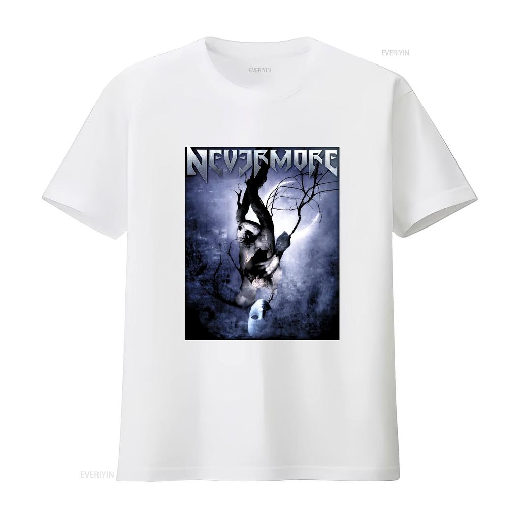Nevermore Band Dead Heart In A World Print T Shirt Available Full Sizes From S To 5XL vintage Washed Soft Stylish Unisex