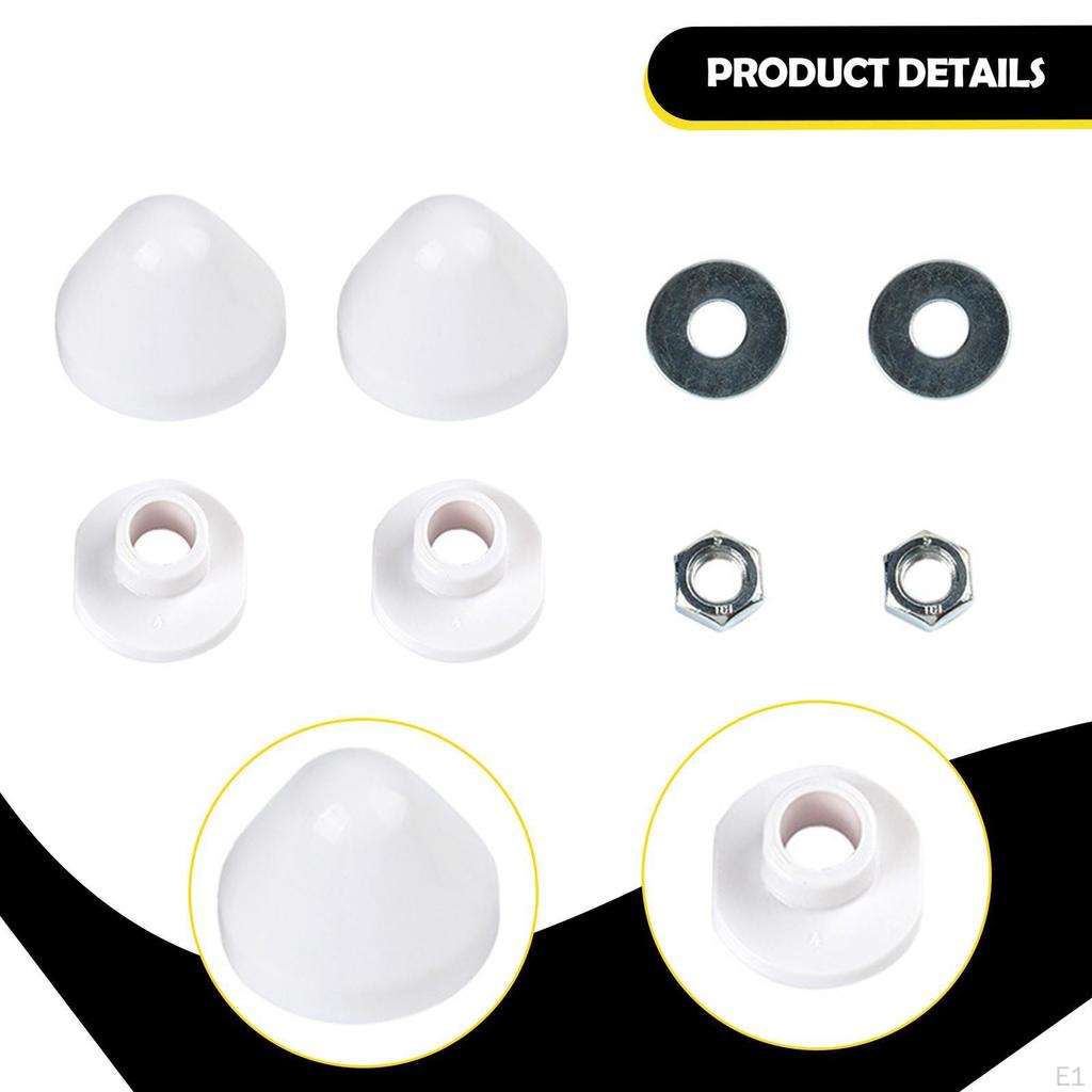 Wall Hung Toilet Bolt Easy to Install with Nuts Washers Professional Toilets Bidets Accessories