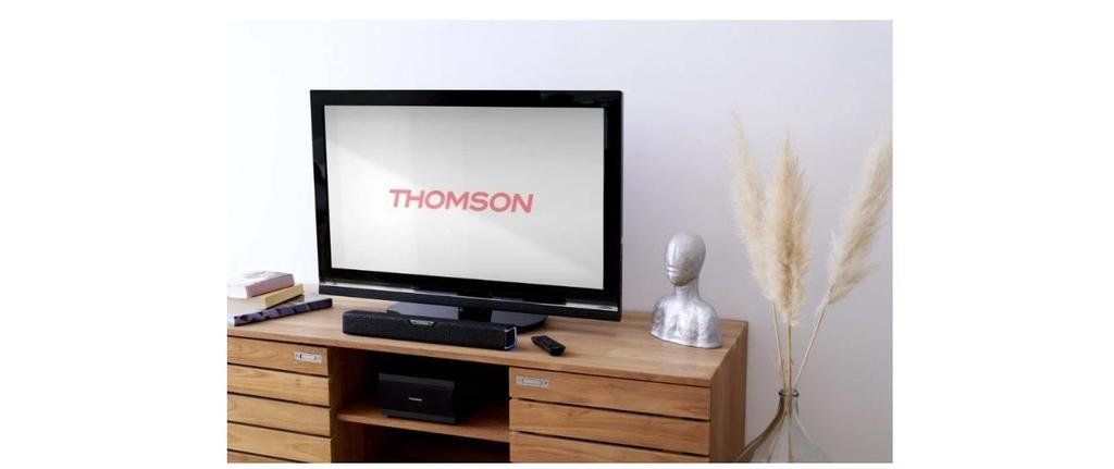 Thomson SB60BTS - Soundbar with Bluetooth and Subwoofer, Thomson