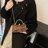 Retro Chic Small Square Handbag For Women Stylish Pu Material Fall Colors