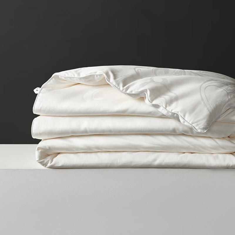 

Mling All-Season Tussah Silk Duvet with Cotton Jacquard Cover