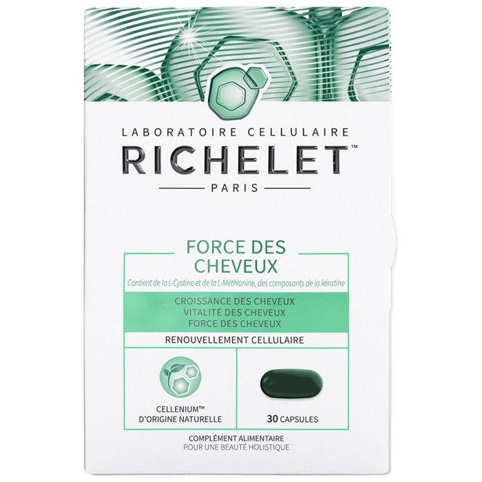 Richelet Force Des Cheveux Complément Alimentaire Cheveux 30 Capsules