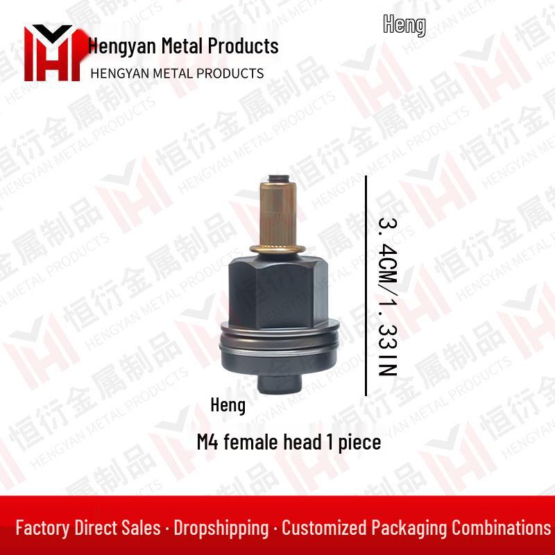 Manual Rivet Nut Tool with Interchangeable Heads M3-M12