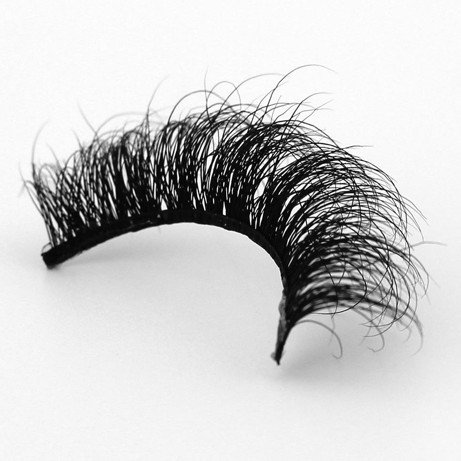 3D Mink Lashes Natural False Eyelashes Dramatic Volume Fake Lashes Makeup Eyelash Extension Silk Eyelashes