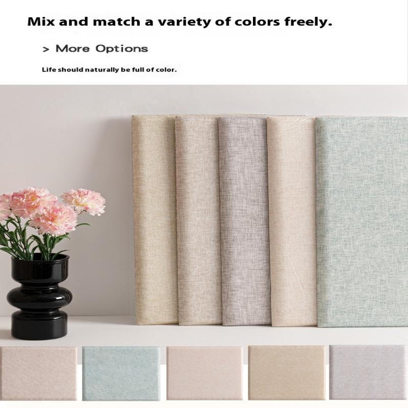 3Dthree-Dimensional Soft Bag Self-Adhesive Thicken Diy Tatami Wall Stickers Anti Collision For Baby