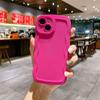 Luxusní matný nárazuvzdorný silikonový kryt s vlnitými liniemi pro iPhone 15 14 13 12 11 Pro Max X Xs XR Max 7 8 Plus matný nárazuvzdorný měkký silikonový kryt s motivem cukrovinek
