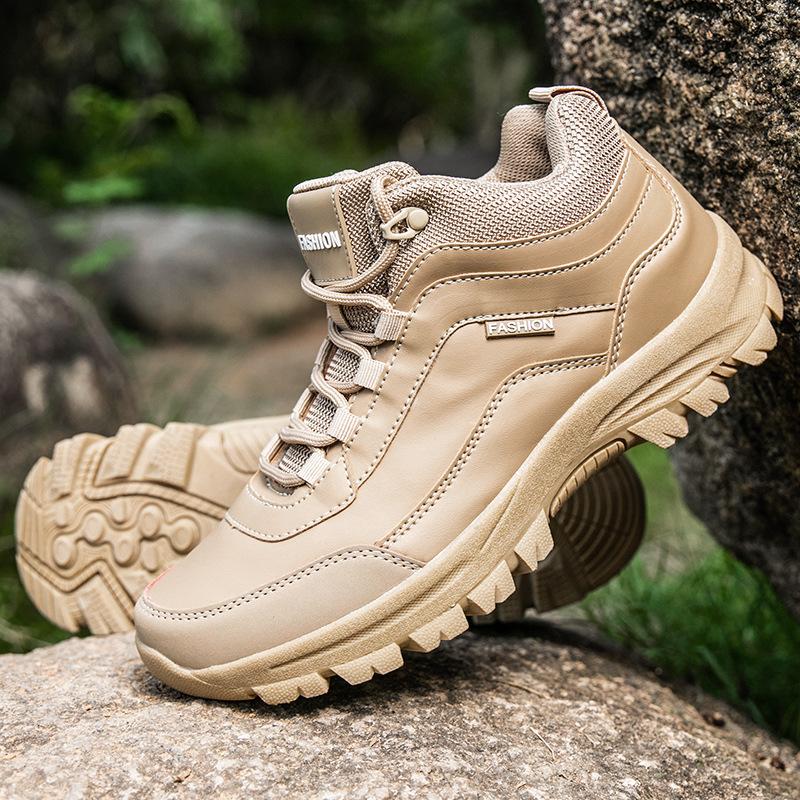 Large size Martin men's outdoor hiking shoes fashion trend hiking shoes autumn and winter casual sports shoes