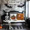Autumn Halloween Pillow Cover Pumpkin Decorative Cushion Pillow Cover Sofa Cushion Living Room