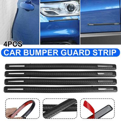 4 szt. Naklejki na zderzak drzwi samochodu, listwa ochronna na krawędzie drzwi, pasek ochronny, antykolizyjny, antyzarysowujący