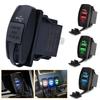 2USB Car Charger Socket Rocker Switch Waterproof Power Outlet for Car Boat Truck RV Marine Vehicles Rocker Switch Panel