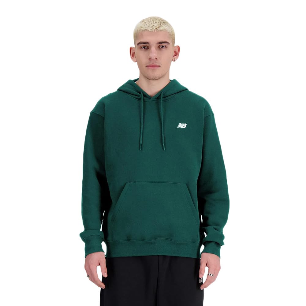 New Balance Sport Essentials Sweatshirt Nightwatch Green Hoodie, Men's (MT41508), (NWG)