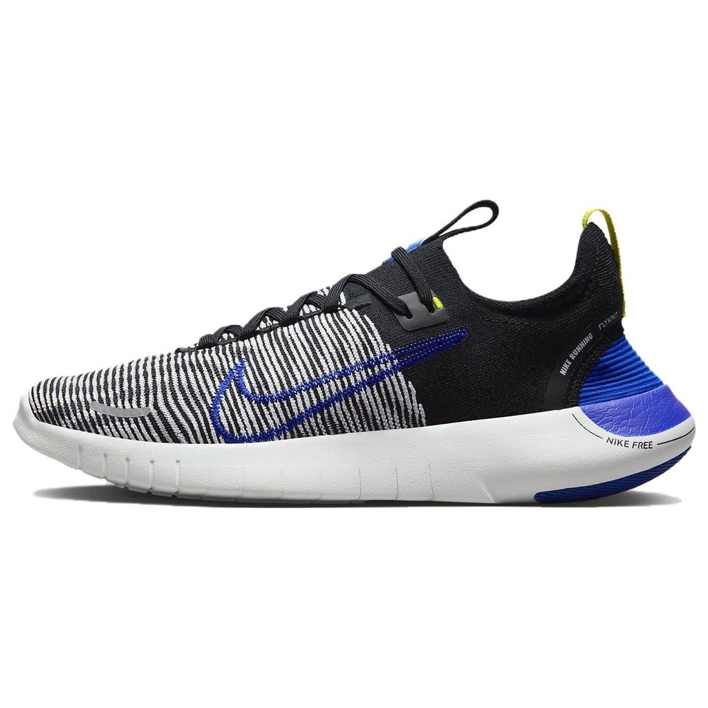 Nike Free RN Next Nature Black Racer Blue Men Sneakers Pure-Platinum High-Voltage FB1276-003