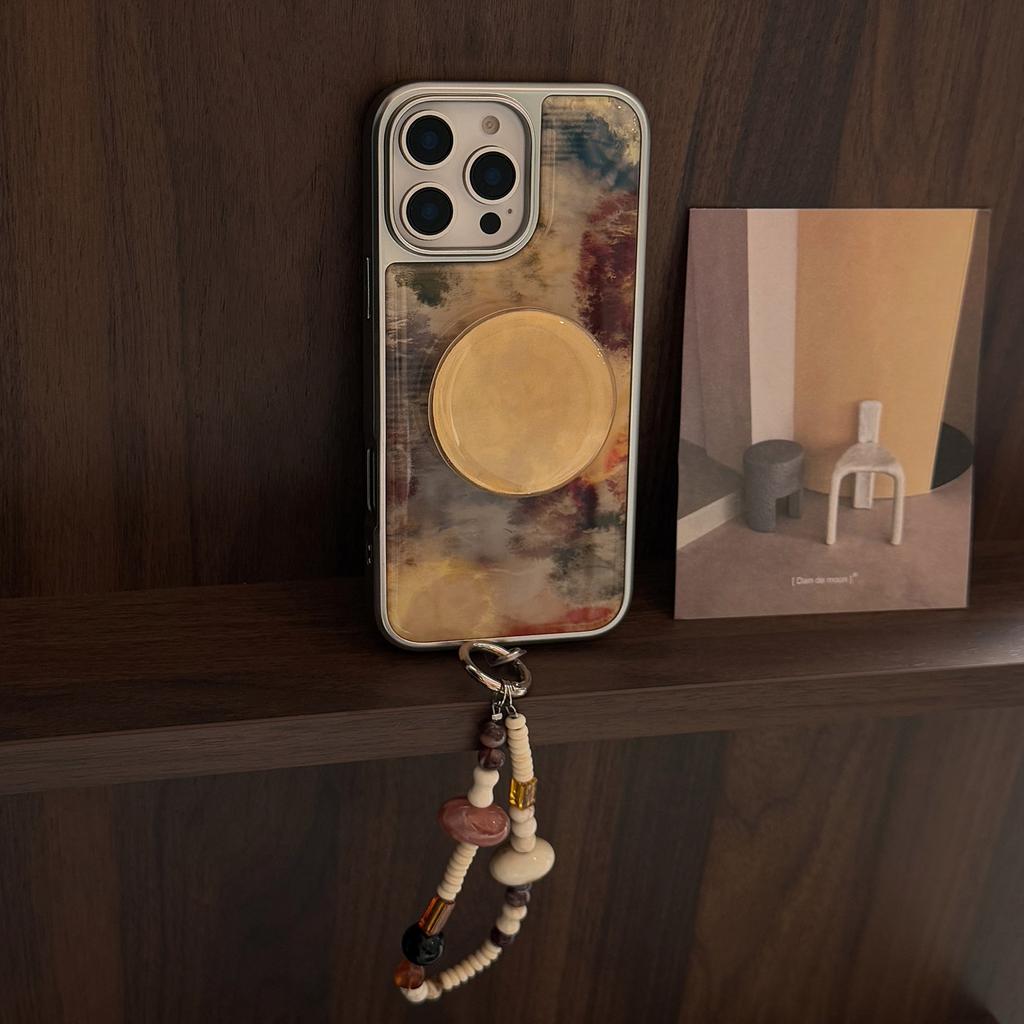 Pallet Pattern Suitable for Apple 15pro Max Mobile Phone Case IPhone 16 Drop Glue 13 Hanging Chain 14 Bracket Hard