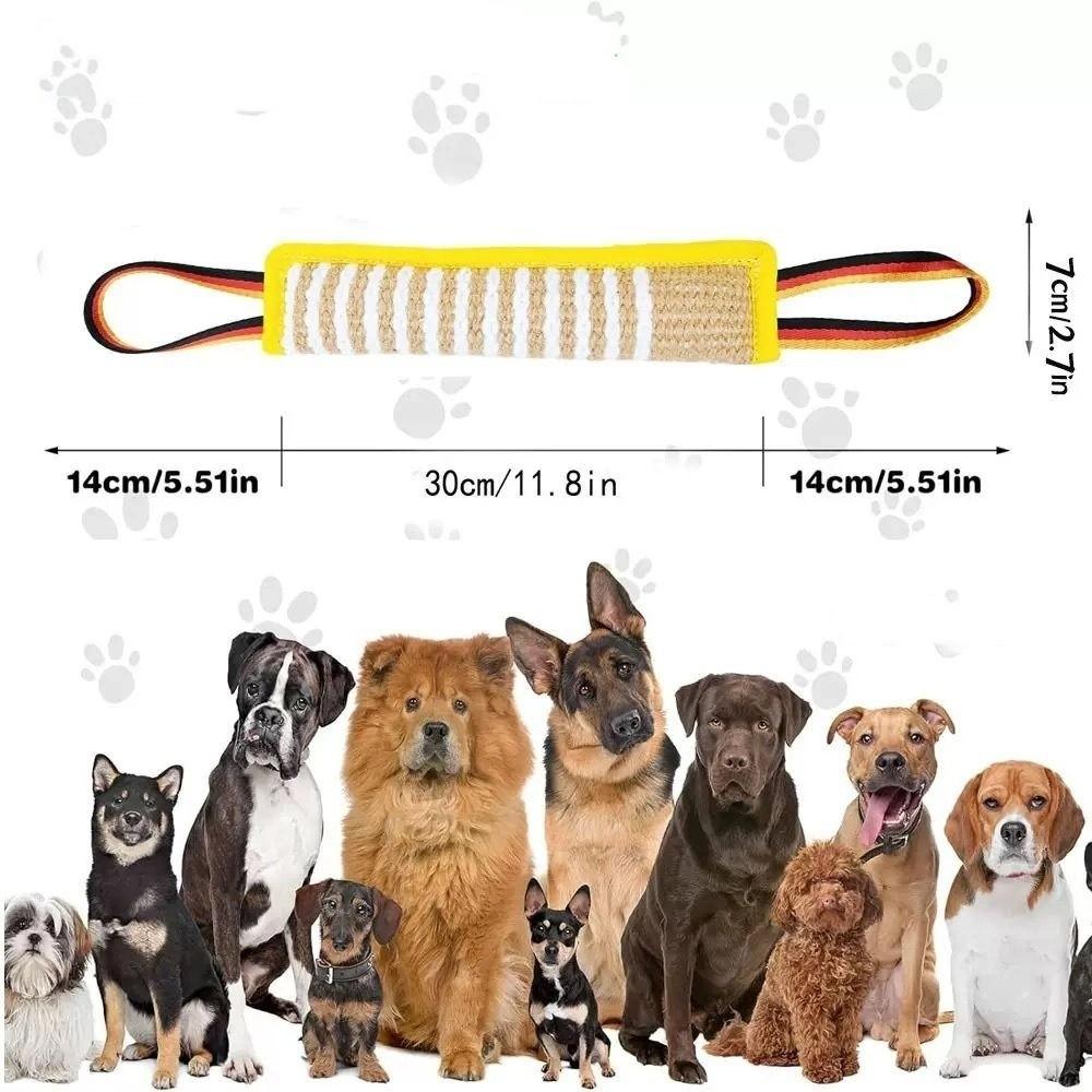 Pet Accessories Bite-resistant Dog Bite Pillow Interactive Durable Pet Chew Sticks Rope Handles Dog Tug Toy for Cats and Dogs