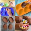 1Pcs Easter Egg Silicone Mold for Handmade Soaps, DIY Candles & Aromatherapy Gypsum Crafts