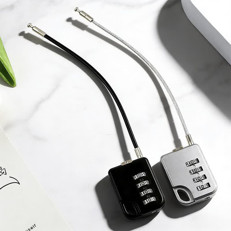 AUBURN Waterproof Steel Cable Combination Lock
