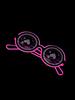 Wireless EL luminous disco glasses luminous LED online celebrity sunglasses pixel KTV bar atmosphere concert flash