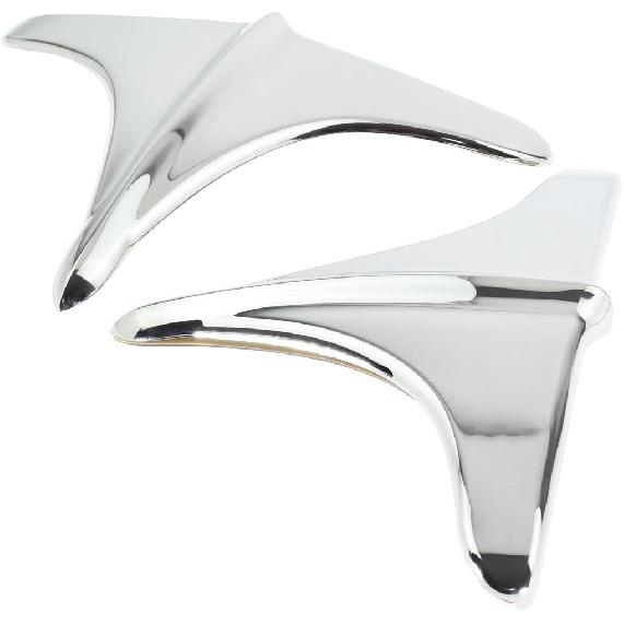 HDBUBALUS Motorcycle Rear Fender Accents Leading Front Edge Trim Fit for Harley Tri-Glide Ultra Classics 2009-2022 FLHXXX Street Glide Trikes
