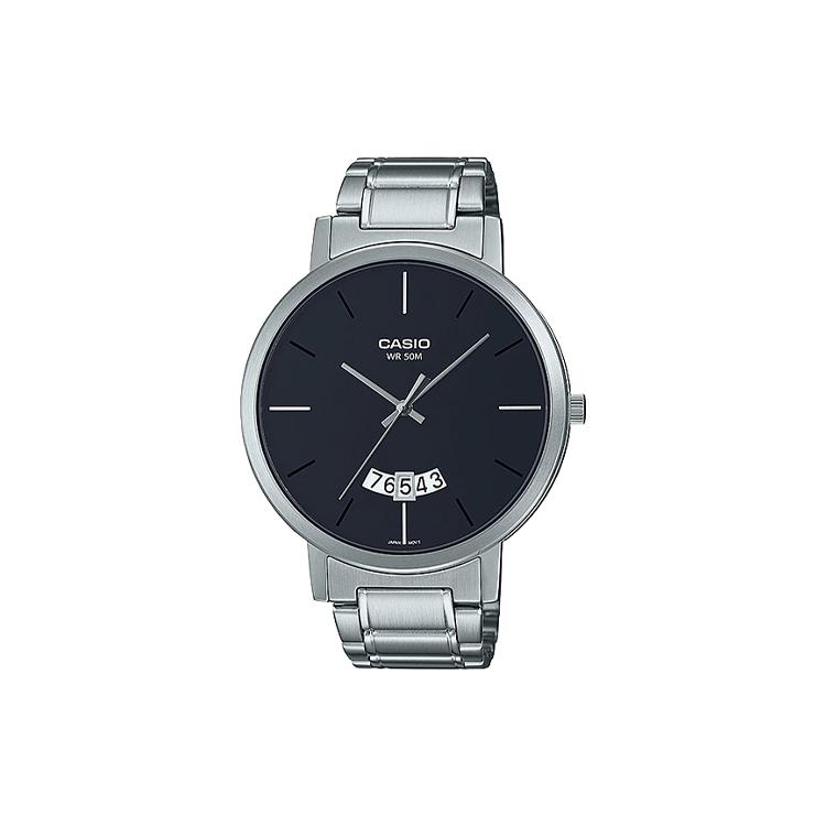 CASIO Men Standard Series Black Watch MTP-B100D-1EV MTP-B100D-1EV Black Dial
