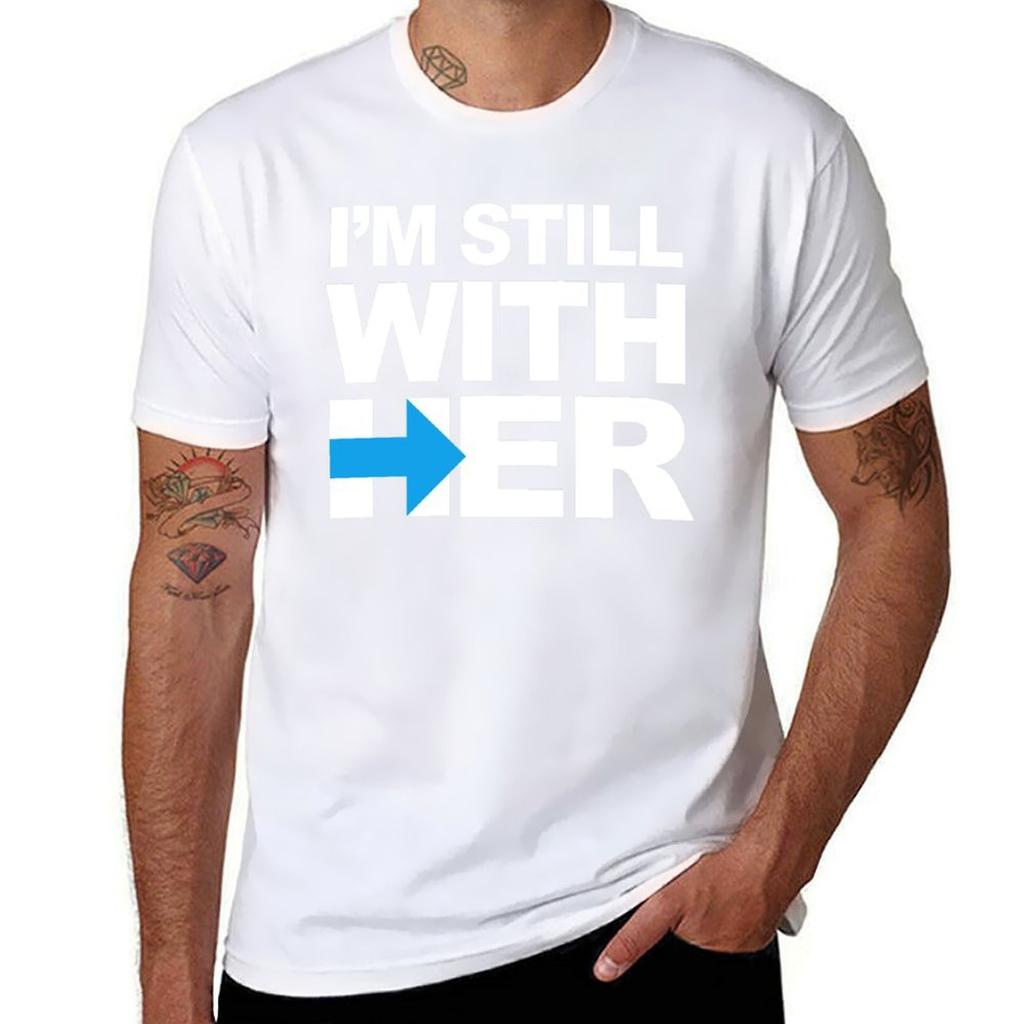 Im Still With Her Tshirt Stylish Print Short Sleeve Tee