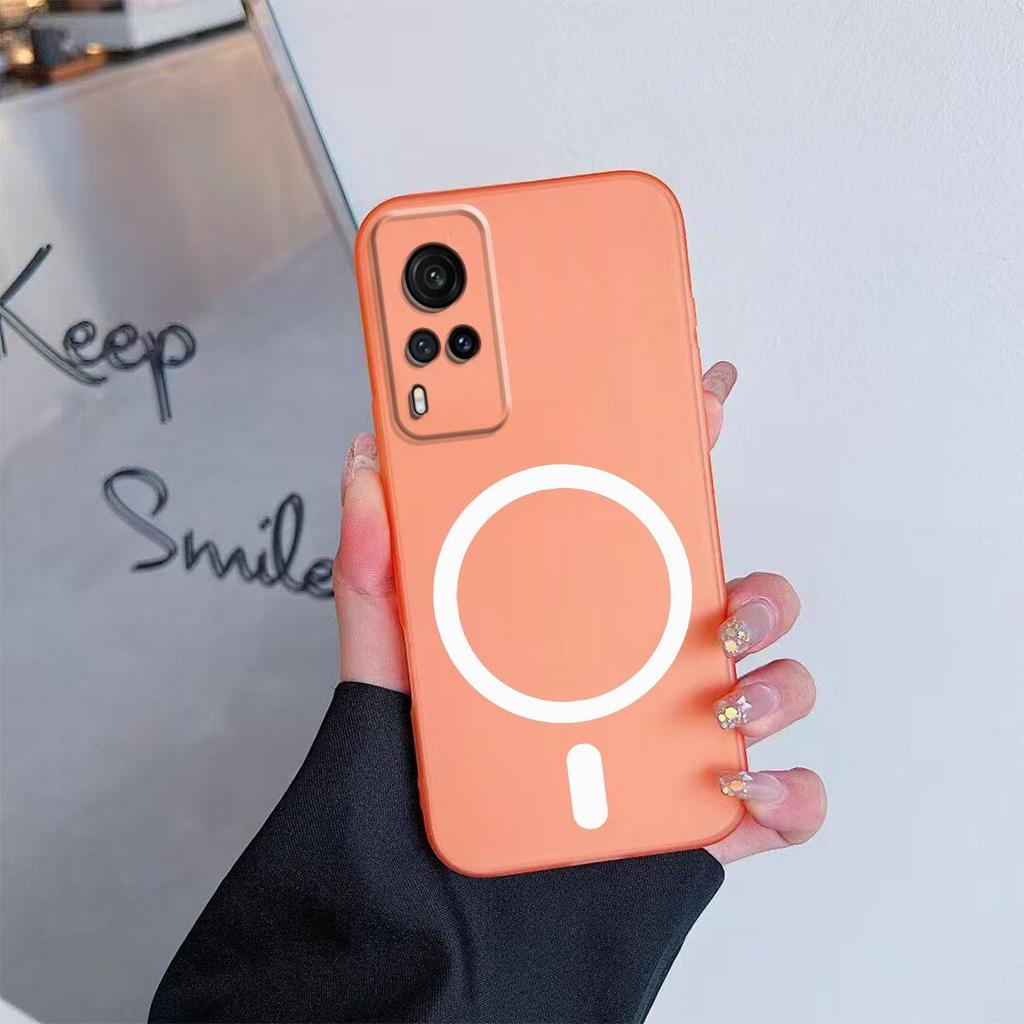 Case for Vivo Y53s 4G,Y51,Y31 2020 Premium Magnetic Matte Phone Casing Protection Cover
