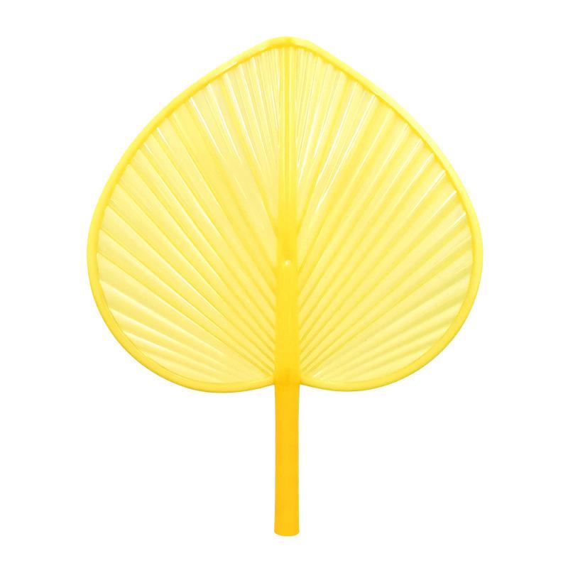 Pu Fächer Alter Cooler Fächer Sommer Handfächer Traditioneller Fächer Baby Mückenabwehr Plastik Imitation Bananenfächer