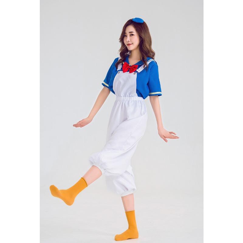New Adult Children's Cute Duck Sailor Suit Navy Style Duck Cartoon Anime Characters