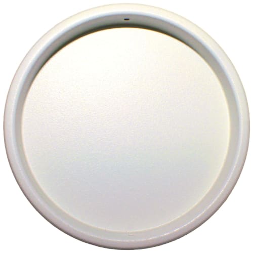 Round White Fusuma Door Handle, 1 Piece, Bottom Diameter 60.3mm, Suitable for Modern Japanese and Western Styles [Easy Installation, Includes Pull Nai