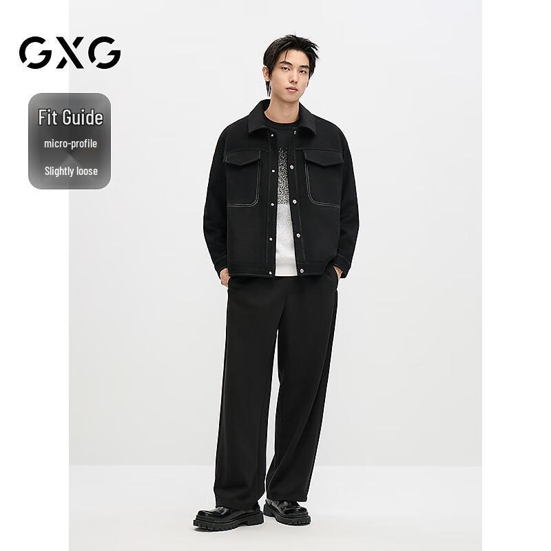 GXG Men's 2024 Autumn/Winter Wool Coat