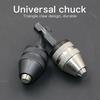 Drill Chuck 1/4" Keyless Drill Bit Chuck Hex Shank Adapter Converter