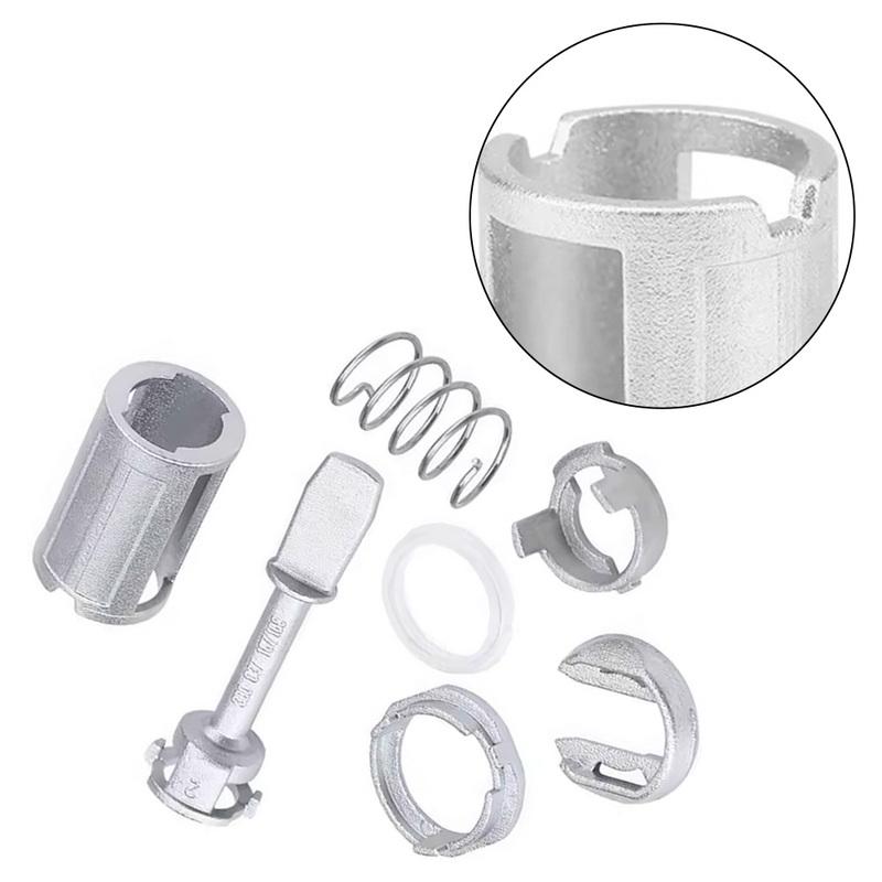 7Pcs Door Lock Cylinder Repair Kit for Volkswagen VW Passat 1995-2006 Seat Toledo Leon 1999-2006 3B0837167 3B0837168