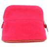 Excellent HERMES Pouch Boride pouch mini mini pink cotton Women Used