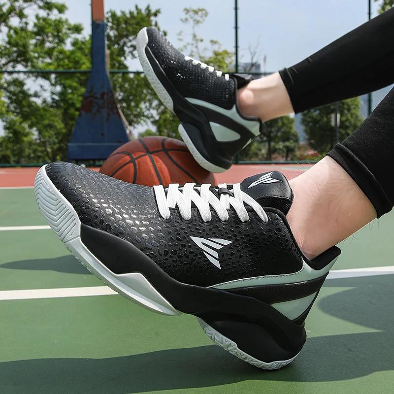Basketball Shoes for Men and Women Blue Outdoor Sneakers for Gym and Sports Quality Spring Autumn Women Basket Boots Trainer