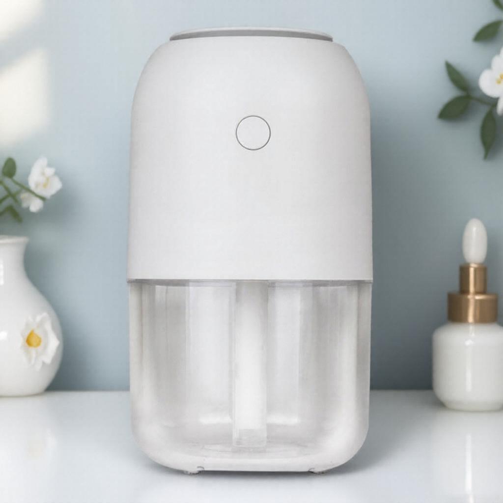 Mini USB Rechargeable Humidifier Colorful Round Car Aroma Diffuser Silent Cool Mist for Office Bedroom Travel Home