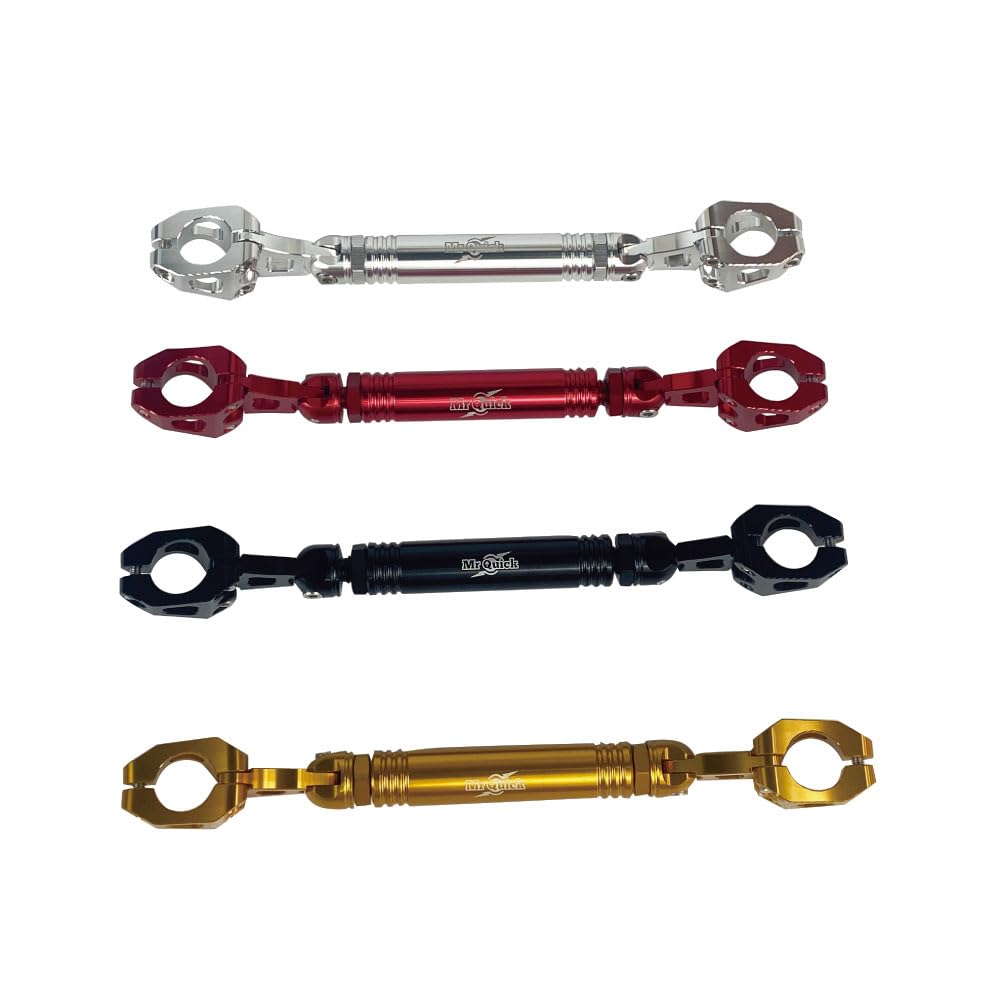 Mr Quick Motorcycle Handlebar Brace Stabilizer for Silver 22.2mm Handlebars,