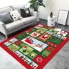 Christmas Theme Carpet for Living Room Decor Sofa Rug Christmas Tree Santa Claus Bedroom Bedside Rug Holiday and Festival Decor