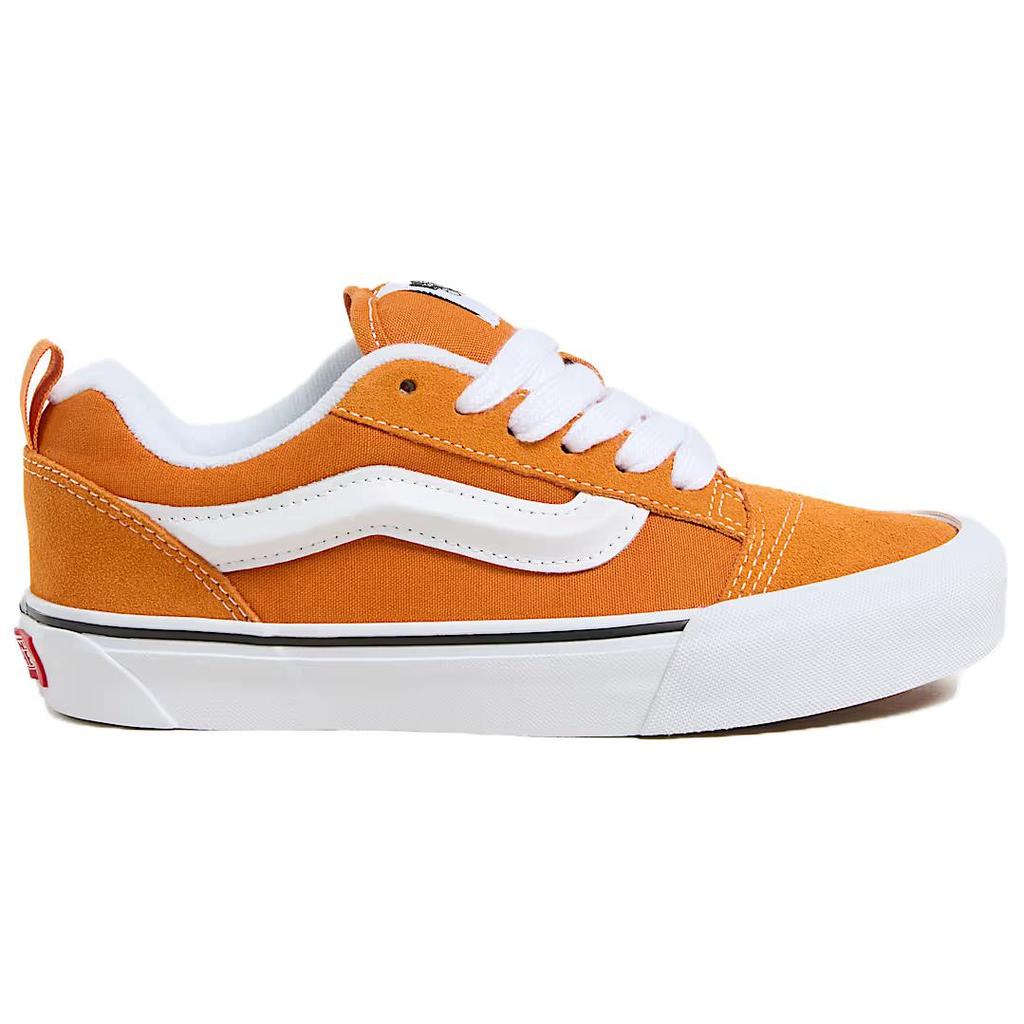 New Vans Knu Skool Abrasion Resistant Low Top Skateboard Shoes Unisex Orange VN000D6Z52K