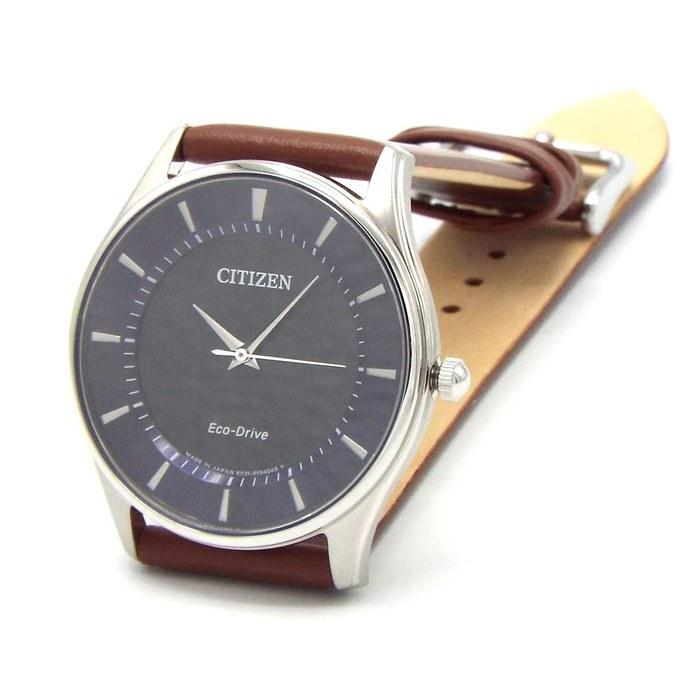 Citizen Eco-Drive Men's Slim BJ6480-51L/LBR (Blue)