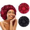 Satin Bonnet Silk Bonnet Hair Bonnet for Sleeping-Slouchy Beanie Hat Satin Sleep Cap for Women's Natural & Curly Hair