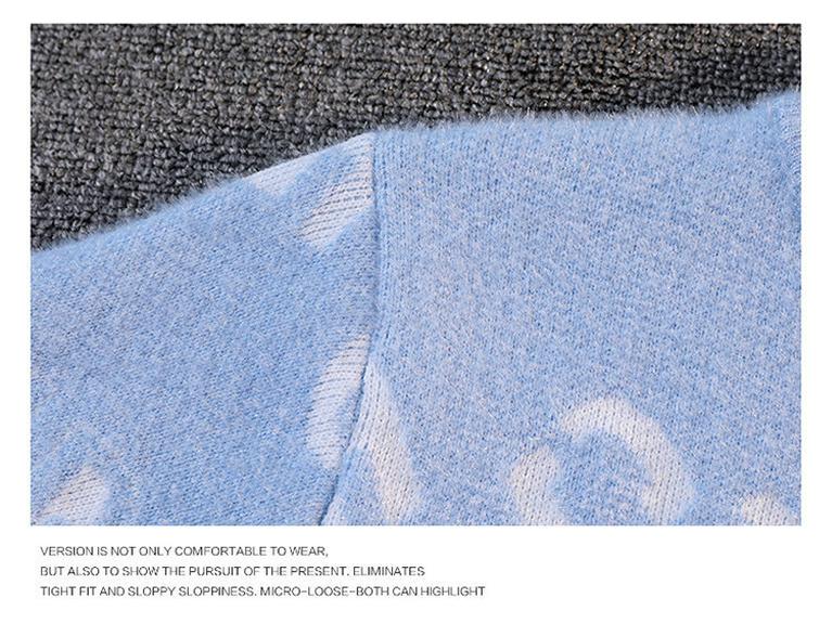 Southeast Asia Autumn/Winter 2025 Faux Mink Velvet Round Neck Sweater for Men - Hot Seller