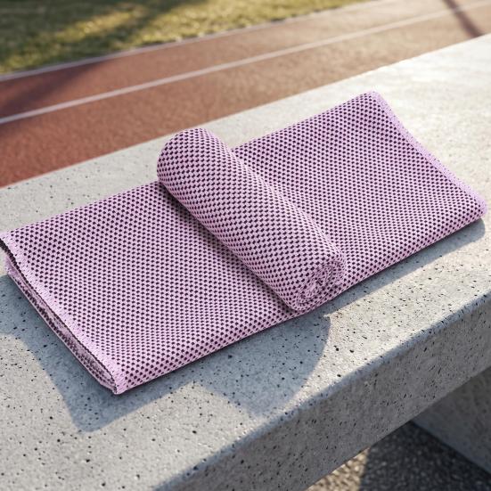 Asciugamano Rinfrescante Estivo Morbido Traspirante Asciugamano Fresco Asciugamano Rinfrescante Sportivo Foulard per Yoga Palestra Fitness Corsa Allenamento Campeggio