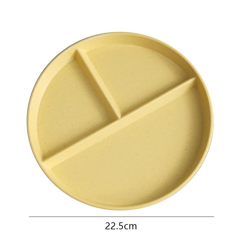 Nordischer Teller aus Weizenstroh: Vielseitig einsetzbar für Obst, Gemüse, Knödel und Salate. Perfekt für den Heim- und Hotelgebrauch. Langlebig und umweltfreundlich.