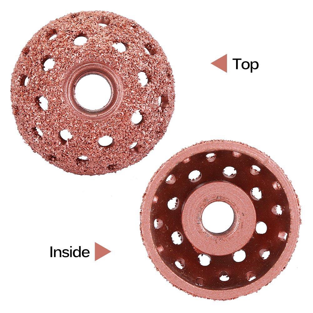 38mm Tungsten Steel Material Hemispherical Pneumatic Grinding Head Grinding Wound / Tire Tire Repair Tools
