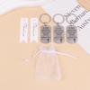 12Set Cross Christian Gifts Inspirational Bible Verse Keychain, Be Strong And Courageous Pendant, Religious Jewelry For Birthday