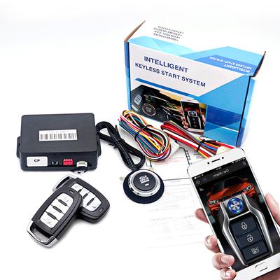 Universal Car Alarm Auto Remote Starter Smart Key Start Stop Button System Car Accessory Engine Ignition Autostart Kit For Ford