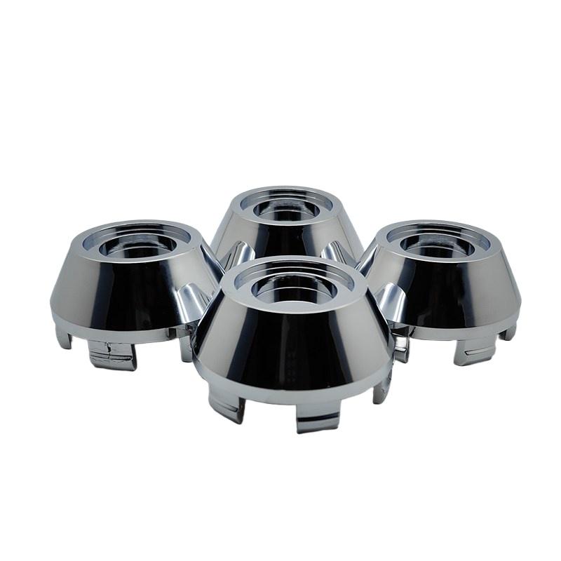 

4Pcs For Nissan Mazda Accessories 64Mm Car Wheel Center Caps With Solid Logo Emblem Logo Rim Hubcap Cover Silver