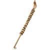 Cat Feather Wand Toy Fluffy Wand with Sisal Rope Handle Feather Duster Shape Interactive Cat Teaser Toy Gift for Cat Owners