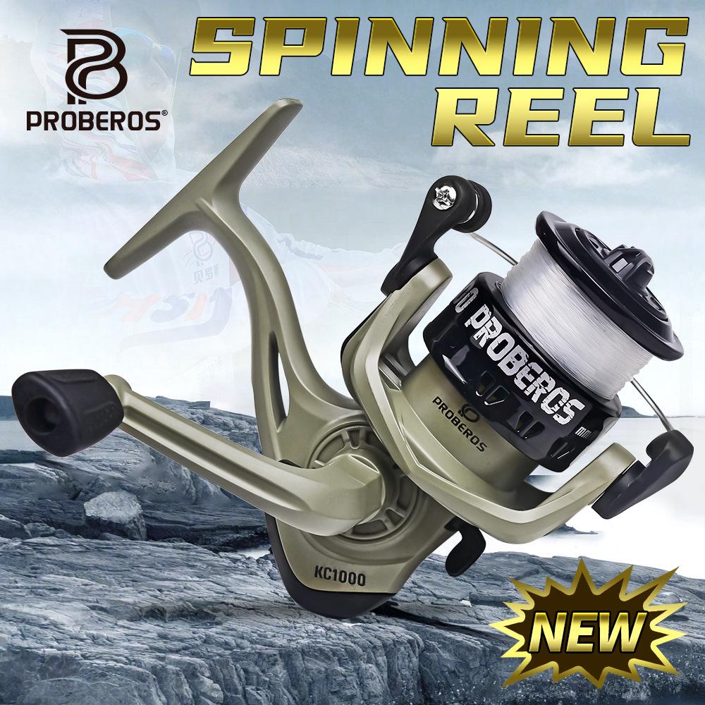 Ultralight 1000 Series Lure Spinning Reel for Beginners - Ideal for Sea Fishing